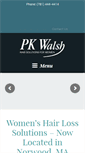 Mobile Screenshot of pkwalsh.com